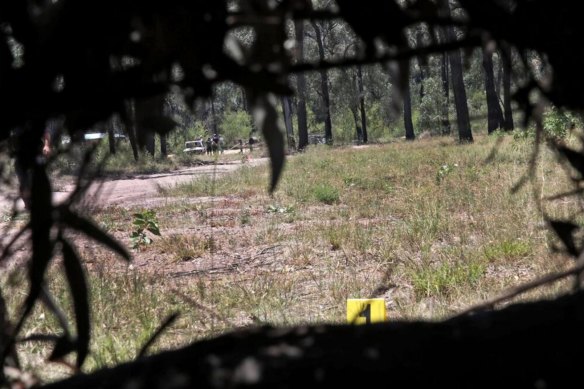 An inquest into the Wieambilla shootings heard evidence Nathaniel Train monitored police from a camouflaged shelter that had a mattress and a copy of “The Godfather”.