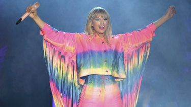 Swift, pictured here at Wango Tango in California in June, will be releasing her new album, Lover, this Friday. 