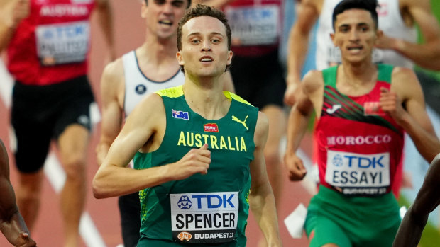 From student to 1500m semi-finalist: How Adam Spencer’s ‘life flipped’ on a phone call