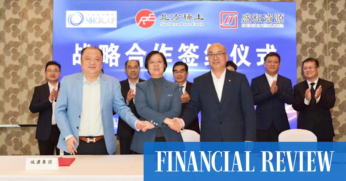 Rare earths: Chinese heavy hitters China Northern and Shenghe linked via Yuxiao Fund to battle over Northern Minerals Browns Range project - Vimarsana News