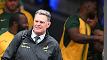 Rassie Erasmus and the Springboks have been staying on the Central Coast this week.