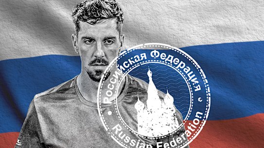 Kokkinakis was one of seven foreigners who played in Russia.