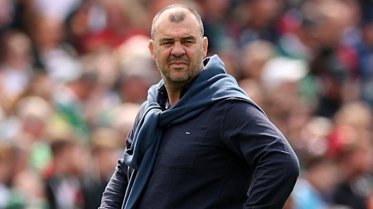 Former Wallabies coach Michael Cheika coached the Waratahs last Super Rugby title in 2014.