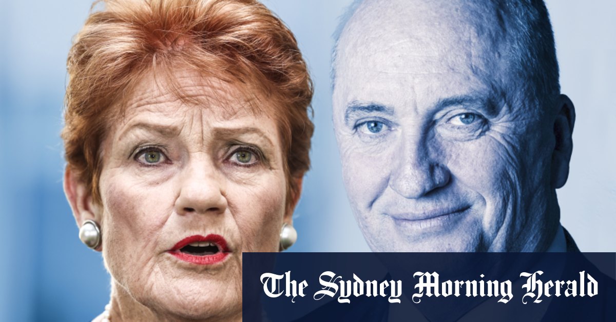 Barnaby Joyce reveals call with Pauline Hanson, dodges defection questions