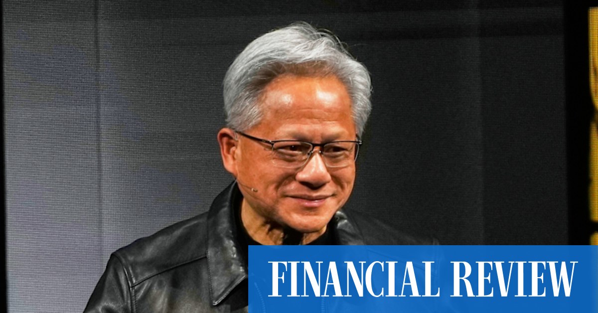 afr.com - Paul Smith - Firmus slips out of Nvidia spotlight as Huang focuses on robots, cars