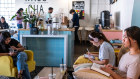 A bubble tea café in the US. The scope for global expansion shows no limits at the moment.