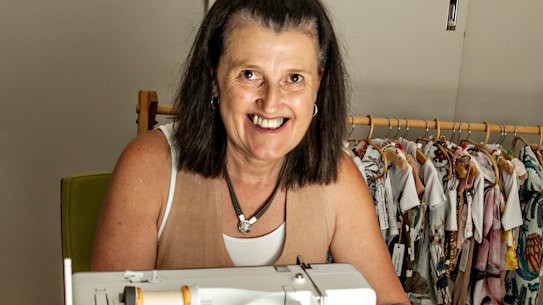 Cath King runs babywear business Mama Bear from her Parkes home.