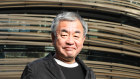Architect Kengo Kuma at The Exchange in Sydney's Darling Square. 