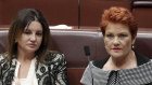 Senators Jacqui Lambie and Pauline Hanson voted against the Ensuring Integrity Bill.