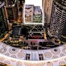 The Queensland Investment Corporation has put 63 George Street (highlighted) on the market. The site is in the Priority Development Area for Queen’s Wharf.