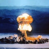 Nuclear explosion. 