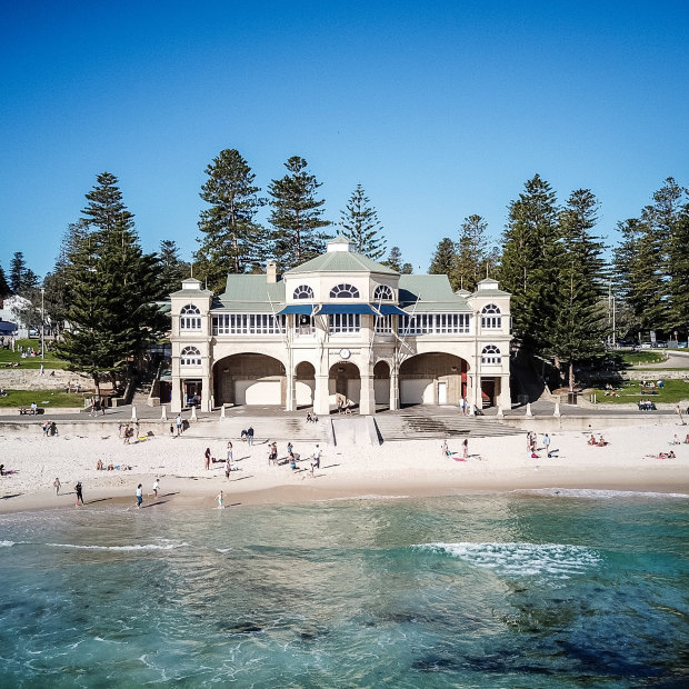 Perth’s Cottesloe Beach.