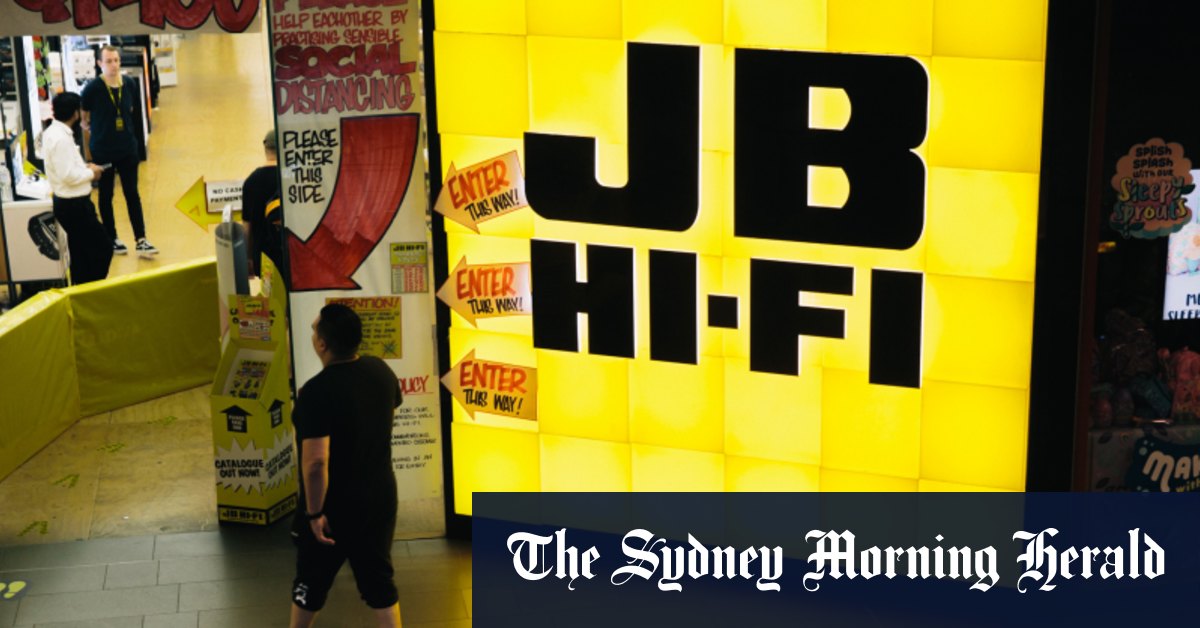 Les ventes en ligne poussent JB Hi-Fi au premier semestre