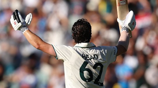 Australian star Travis Head.