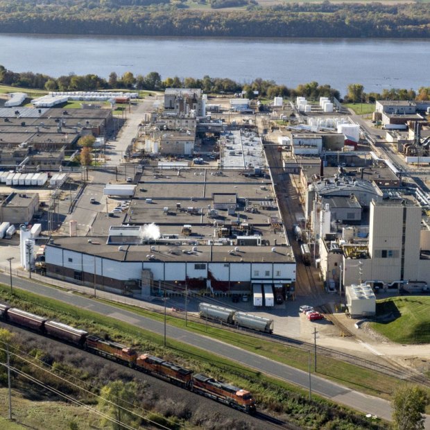 3M’s plant in Cottage Grove, Minnesota. It was one of the main manufacturing plants for forever chemicals that have contaminated the world. 