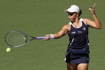 Barty will next face either American Shelby Rogers or Sorana Cirstea of Romania.