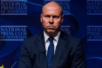 Australian Treasurer Josh Frydenberg.