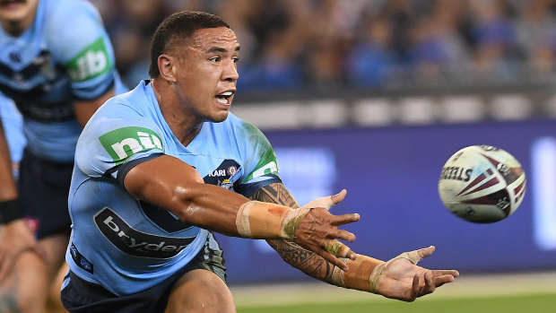Well-earned rest: Tyson Frizell will be the only one of the eight Dragons in action over the weekend who will miss Thursday night's clash against the Eels.