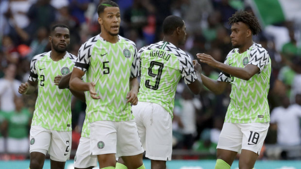 Nigeria's kit is proving to be a winner in the merch stakes.