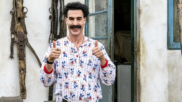 Borat is back.