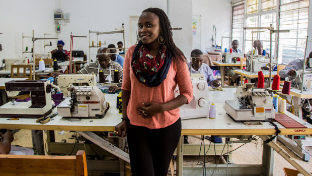 Rwanda Clothing founder Joselyne Umutoniwase: “Rwandans like dressing up.”
