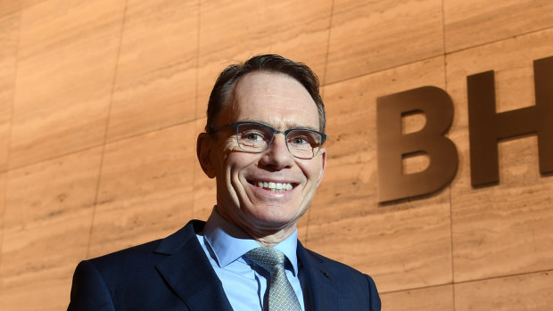 BHP boss Andrew Mackenzie