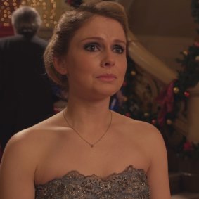 Rose McIver in Netflix's A Christmas Prince.
