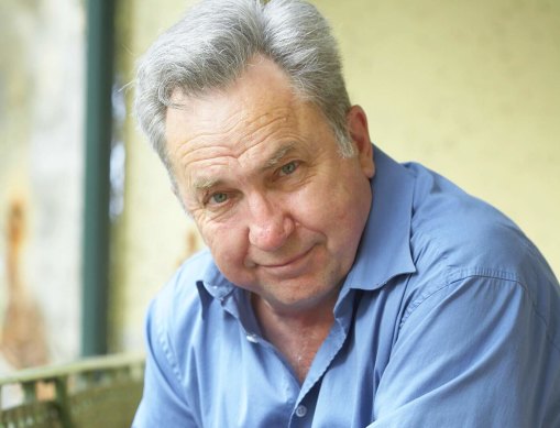 Poet John Tranter in Sydney in 2007.
