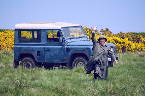 Blethyn says she was the only person on set who was never cold, because Vera wore so many clothes.