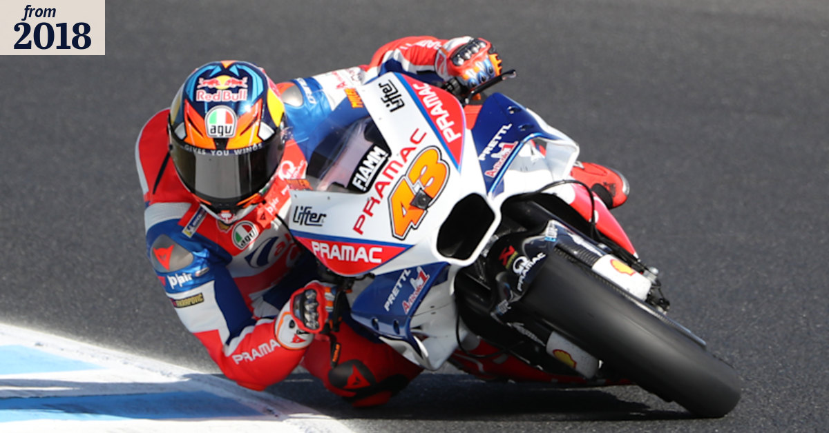 High-speed education of a motorcycle racing man