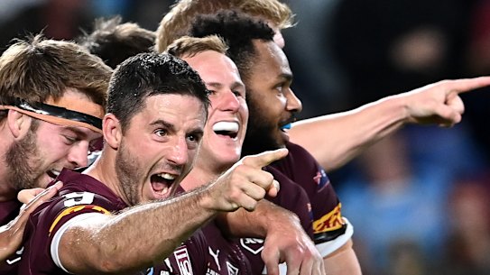 Ben Hunt was a star for Queensland as the Maroons avoided a clean sweep.