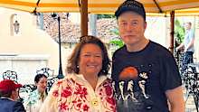 Gina Rinehart and Elon Musk, the world’s first trillionaire.