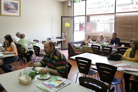 The original Darband restaurant in 2007.