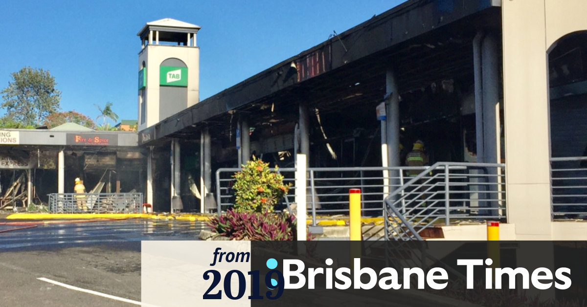 Fire Guts Shopping Complex In Brisbane S South