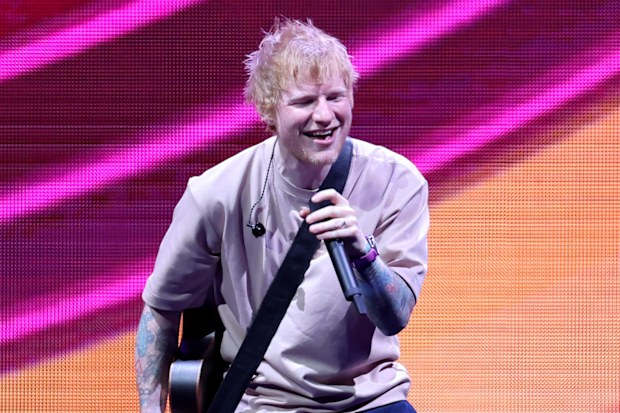 BOSTON, MASSACHUSETTS - DECEMBER 14: Ed Sheeran performs during iHeartRadio KISS108’s Jingle Ball 2025 Presented By Capital One at TD Garden on December 14, 2025 in Boston, Massachusetts. (Photo by Scott Eisen/Getty Images for iHeartRadio)
