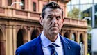 Ben Roberts-Smith at the Federal Court in Sydney in May.