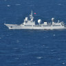 Australia ‘very wary’ of Chinese spy ship sitting off Queensland coast