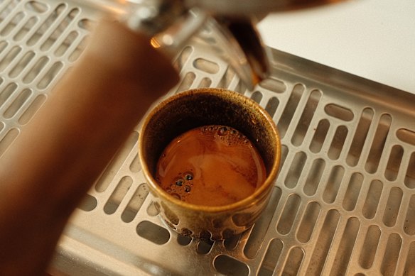 Disciple Roasters specialise in black coffee while next door sibling venue Kohi No Deshi serves white coffee.