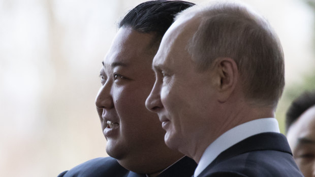 North Korean leader Kim Jong-un and Russian President Vladimir Putin met for the first time in Vladivostok.