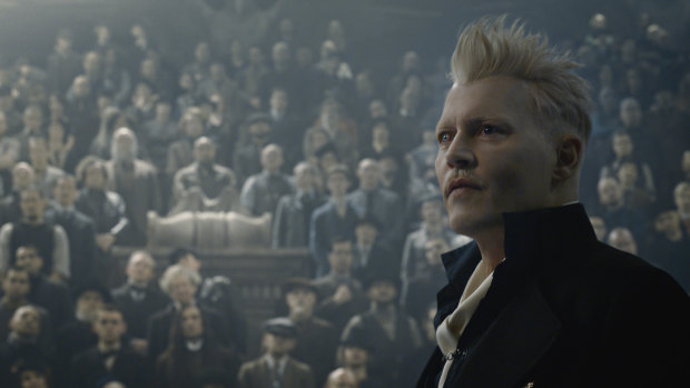 Rowling has said Grindelwald and Dumbldore had an 'intense sexual relationship'.