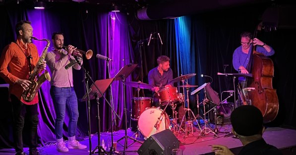 The Matt Ottignon Quartet performs at Foundry 616. 