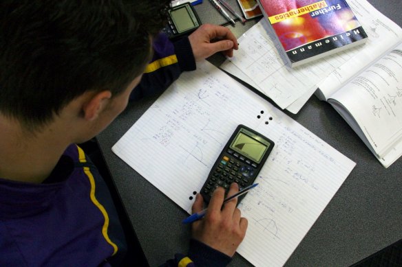 The study found students who were strong performers in general mathematics achieved higher first-year pass rates than students who performed poorly in the more challenging maths subjects.