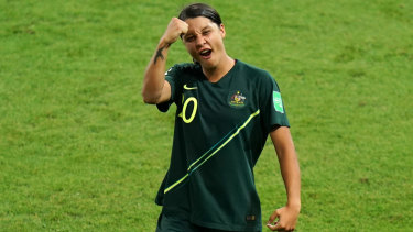 Matildas skipper Sam Kerr is Australia's trump card.
