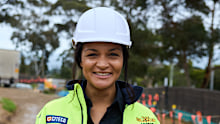 With Foreman Dan off on paternity leave, there’s a new foreman on site and for the first time in The Block’s history a woman has the job. 