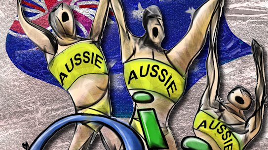 ‘Aussie, Aussie, Aussie, Oi! Oi! Oi!’ has become our Olympic - and sporting - anthem,