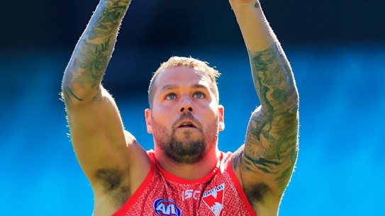 Lance Franklin has been sidelined after knee surgery.