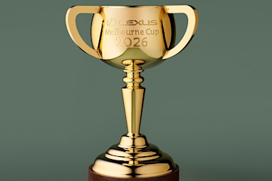The Melbourne Cup trophy for 2026.
