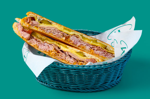 Little Havana’s signature Cuban sandwich.