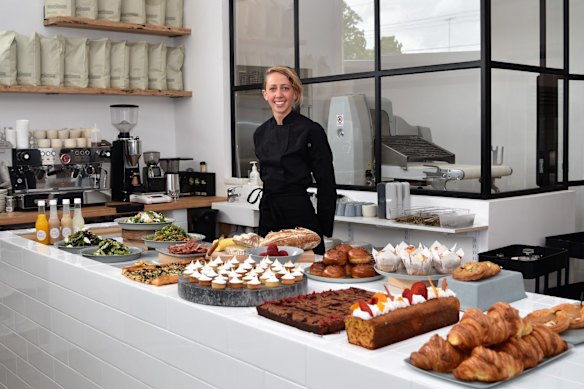 Ashlea Allen's That Place Cake Shop e Café em Belmont.