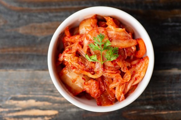 Kimchi: good for your gut, not for my nostrils.